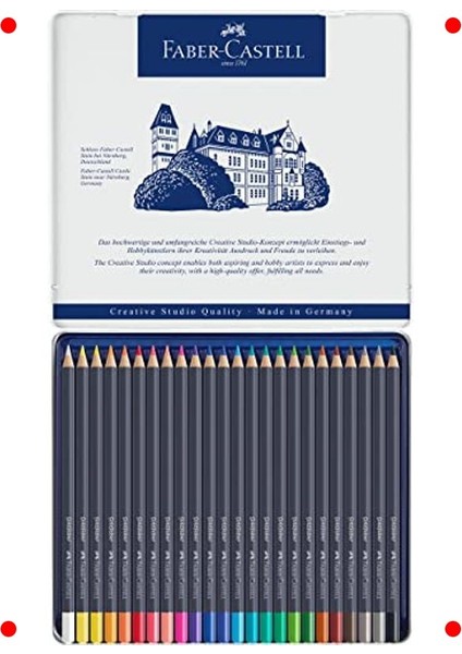 24 Renk Sulu Boya Kalemi Seti - Yüksek Pigmentli, Dayanıklı indirimleri