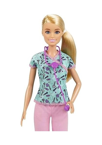 Hemşire Bebek, Sarı Saçlı Hemşire Bebek (30,40 Cm), 3 Yaş ve Üzeri Kızlar Için Harika Bir Hediyedir, GTW39 modelleri