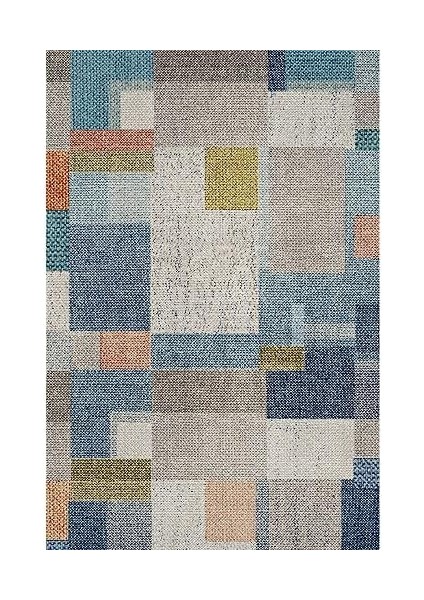 Dizayn Anelia Desenli Pamuk Tabanlı Yıkanabilen Kaydırmaz Antibakteriyel Salon Halısı 80X150 fiyatları