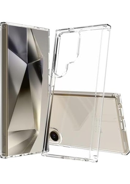 Labs Galaxy S24 Ultra ile Uyumlu (6.8 Inç) Air Hybrid Darbe Emici Tpu + Pc Şeffaf Kılıf fiyatları