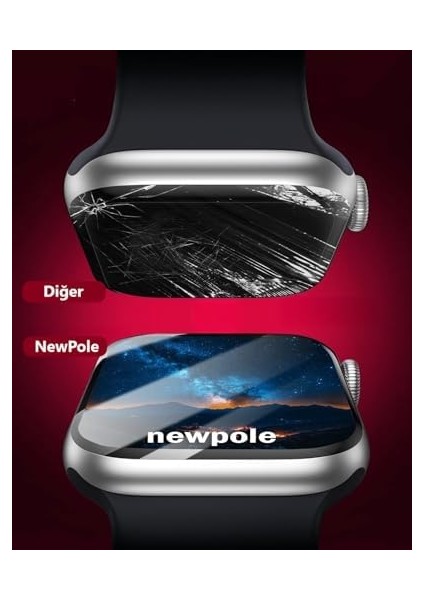 Ekran 10 46MM Ekran Kırılmaz Cam Yüksek Hassasiyetli Ekran 10 46MM ile Uyumludur fiyatları