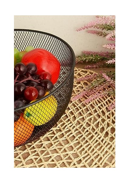 Aleyna Dekoratif Metal Sebze&meyvelik Ayaksız-Siyah modelleri