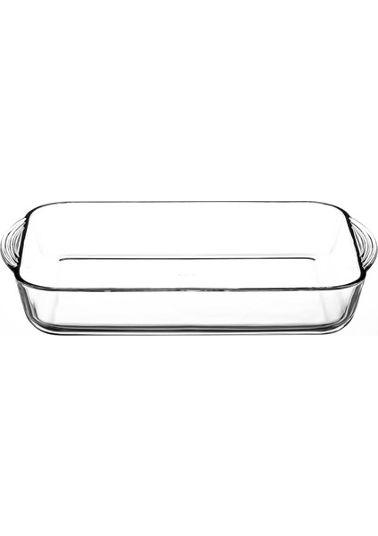 Kulplu Dikdörtgen Tepsi