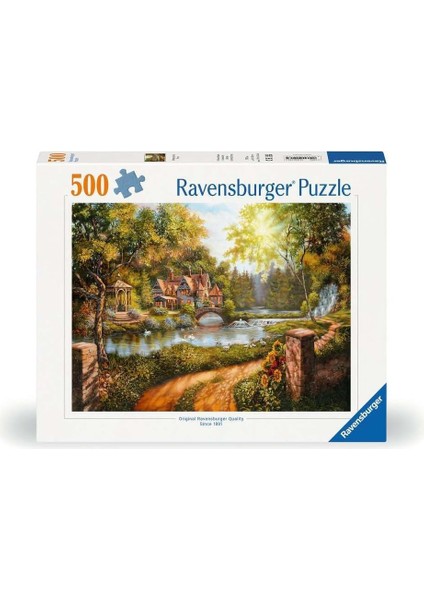 500P Puzzle Su Kenarı, Yapboz