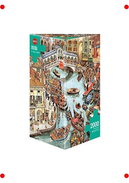 2000 Parça Sanat Yapbozu: O Sole Mio Üçgen