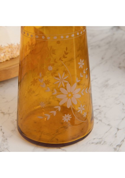 Nazenin Desen Karaf - Amber - 1145 ml modelleri