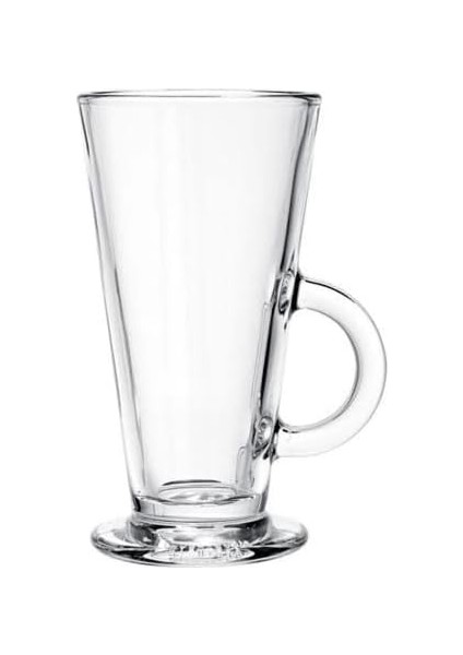 2 Adet Kulplu Bardağı Cam Kahve Bardağı 290 ml modelleri