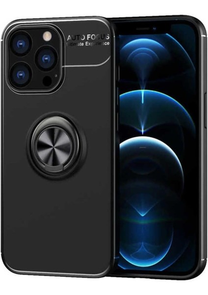 Ile Uyumlu 14 Pro Kılıf Rl Silikon Kapak, Siyah