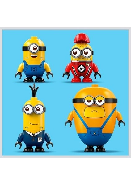 Despicable Me 4 ve Muz Araba 75580 6 Yaş ve Üzeri Çocuklar Için Filmden Yaratıcı Oyuncak Yapım Seti (136 Parça) fiyatları