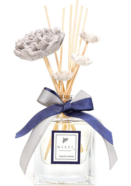 ml Kare Şişe Yasemin Sandal Oda Kokusu