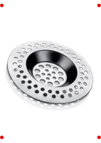 Paslanmaz Çelik Evye ve Lavabo Süzgeci (8cm)