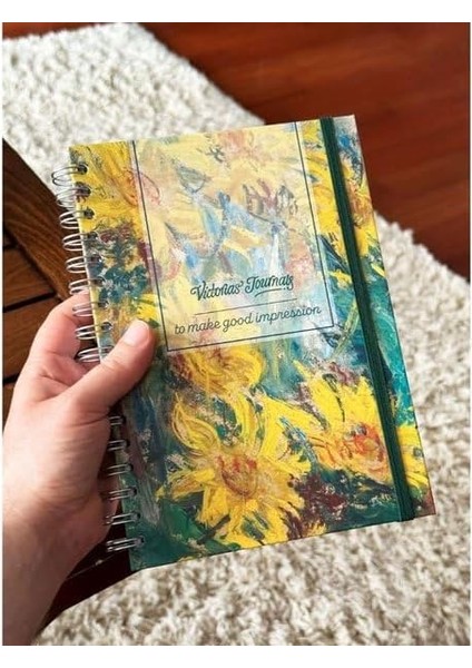 Journals Sert Kapaki Spiralli Defter 17X24 cm 90 Gr. 96 Yp.çizgili