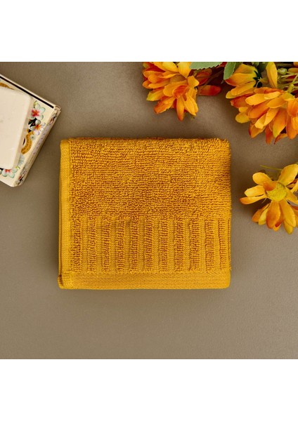 Soft Patte El Havlusu - Hardal - 30X50 cm