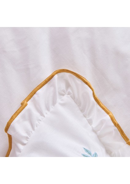 Soft Anthos Çift Kişilik Nevresim Takımı - Beyaz modelleri