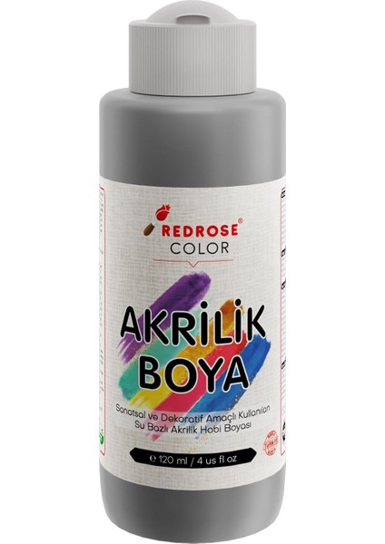 Rose Gri Akrilik 120 ml