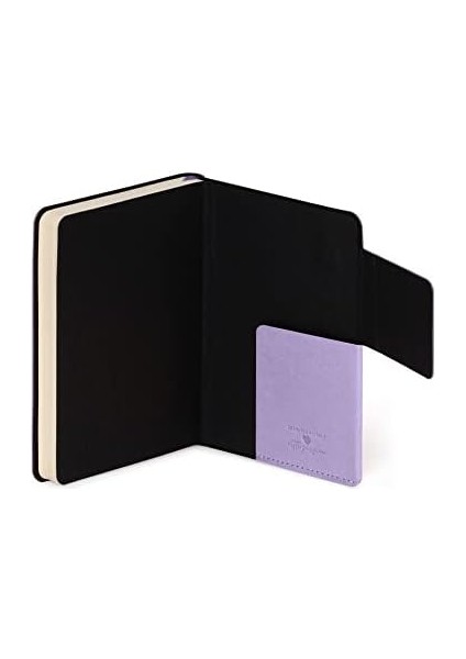 Not Defteri, Boş, Küçük, 192 Sayfa, Yumuşak Pu Kapak, Fsc® Sertifikalı Kağıt, 90 G/m², Aylık Planlayıcı, Adres Defteri, Yer Imi, 9,5 x 13,5 Cm, Renk Lavanta modelleri