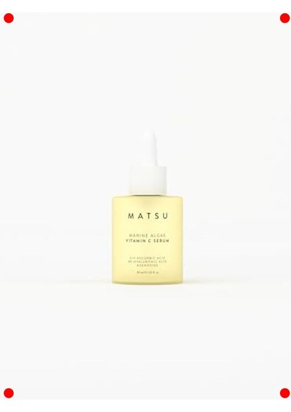 Deniz Yosunu ve C Vitamini Cilt Serumu 30 ml