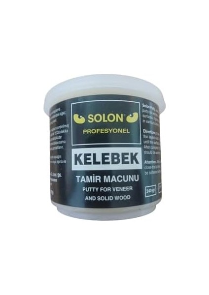 Çok Amaçlı Ahşap Masa Sehpa Çizik Çok Amaçlı Tamir Dolgu Macunu Kelebek 240 gr fiyatları