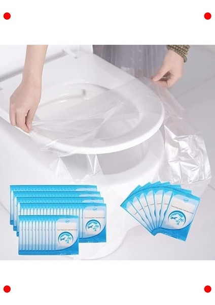 10 Adet Tek Kullanımlık Su Geçirmez Klozet Örtüsü fiyatları