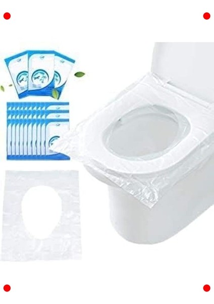 10 Adet Tek Kullanımlık Su Geçirmez Klozet Örtüsü indirimleri