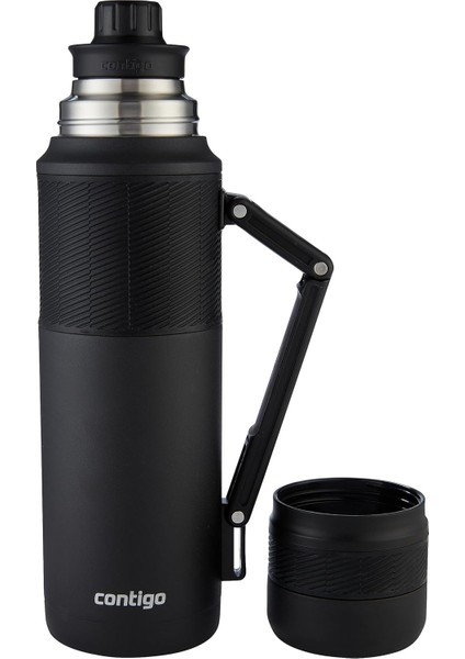 Thermal Çelik Termos 1.2l Siyah