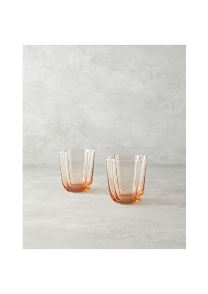 Reina Cam El Yapımı 2’li Meşrubat Bardağı Pudra fiyatları