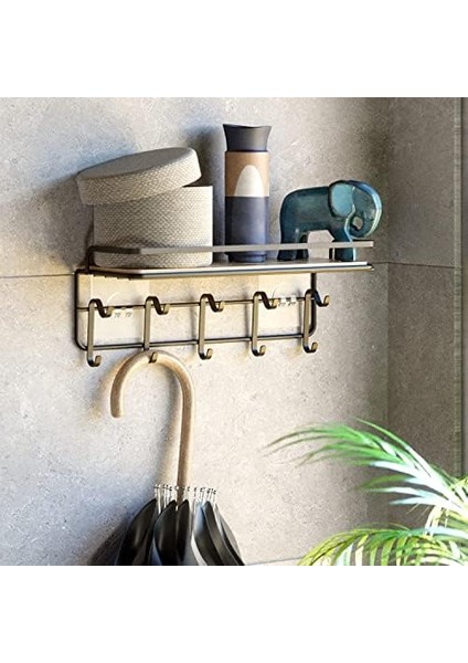 Yapışkanlı Askılı Lamalı Raf Mat Siyah ST171 modelleri