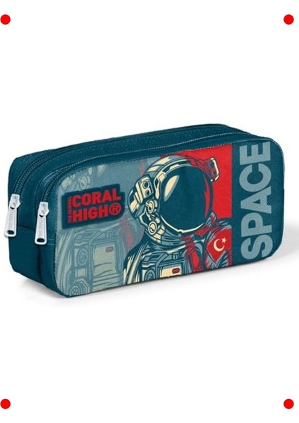 Iki Bölmeli Geniş Kapasiteli Kalemlik