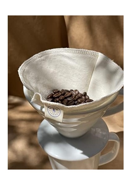 Ladies Yeniden Kullanılabilir Kumaş Kahve Filtresi (1x2) modelleri