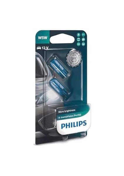 T10 W5W 12V X-Tremevision PRO150 Plaka, Tavan Ampülü, 2&apos;li Paket fiyatları