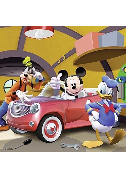 (92475) - 3 x 49 Parça Puzzle Wd, Club modelleri