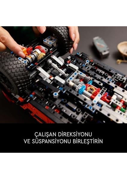 -Benz G 500 Professıonal 42177 - Yetişkinler Için 4x4 Model Arazi Aracı Yapım Seti, Kadınlar ve Erkekler Için Yaratıcı Hediye Fikirleri (2891 Parça) fiyatları