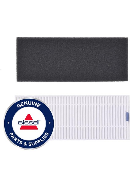 Filtre Seti | EV675 Elektrikli Süpürge Için Orijinal Aksesuar 2601N | 2824, Gri/beyaz, 0,09 M