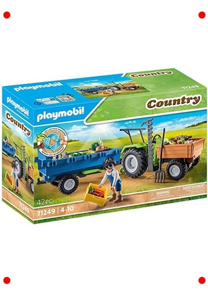 Römorklu Çiftlik Traktörü ve Kutular (Sürdürülebilir) fiyatları