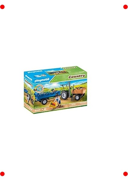 Römorklu Çiftlik Traktörü ve Kutular (Sürdürülebilir) fırsatları