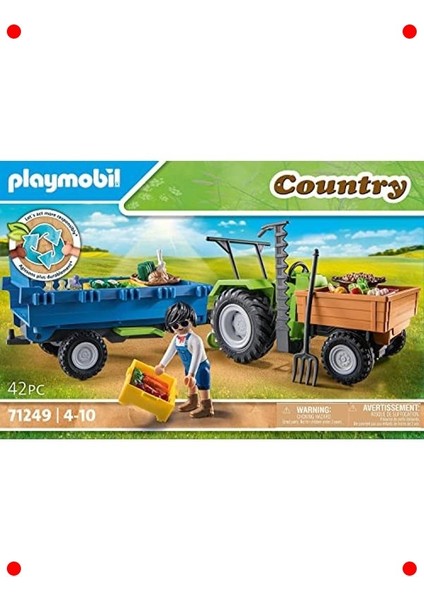 Römorklu Çiftlik Traktörü ve Kutular (Sürdürülebilir) indirimleri