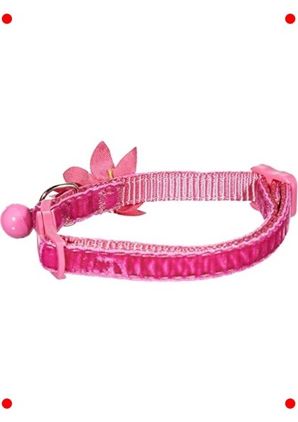 Çiçekli Pembe Kedi Boyun Tasması fiyatları