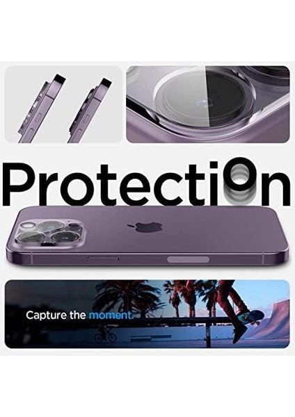 16 Pro Max / 16 Pro / 15 Pro Max / 15 Pro / 14 Pro Max / 14 Pro Kamera Lens Camı Glas.tr Optik (2 Adet) Crystal Clear - AGL05761 modelleri