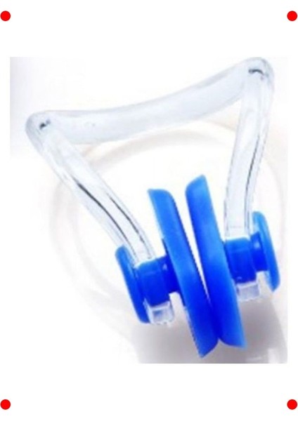 Yüzücü Kulak ve Burun Tıkaç Seti - Silikon modelleri