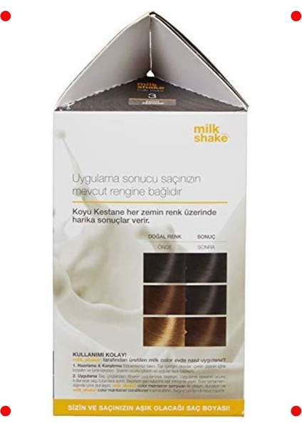 Besleyici Formüllü Kalıcı Saç Boyası - No: 3 modelleri