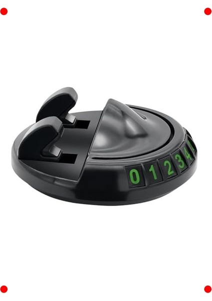 2in1 Araç Telefon Tutucu ve Numaratör - 360° Döner