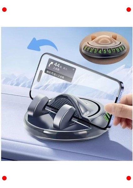2in1 Araç Telefon Tutucu ve Numaratör - 360° Döner fiyatları