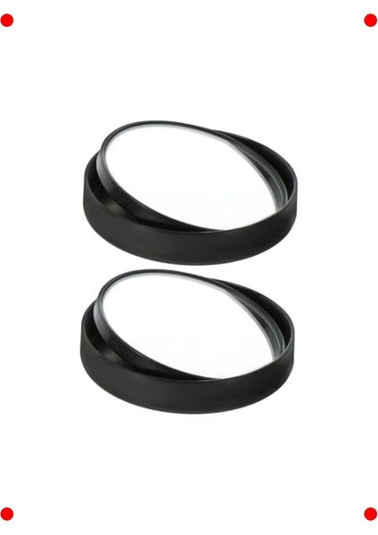 360° Döner Kör Nokta Aynası - Görüş Genişletici (2'li)