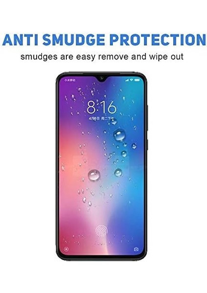 Mi 9 Se Tam Kaplayan Temperli Cam Ekran Siyah modelleri