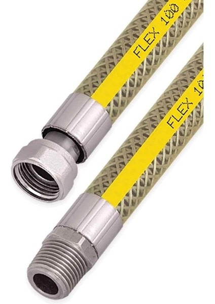 Ocak Fırın Bağlantı Fleksi Korumalı Hortum 1.50 Metre