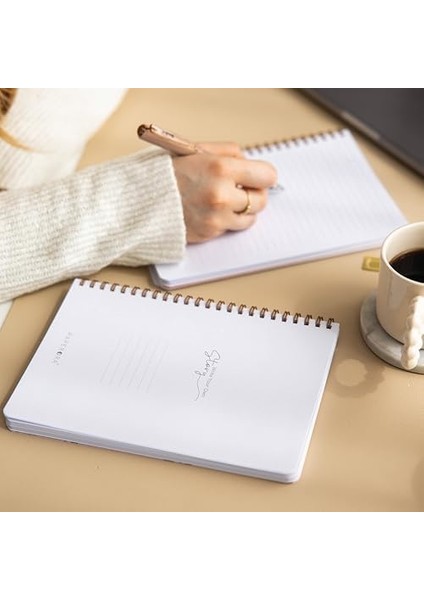 Spiralli Karton Kapak 2’li Set Çizgili Okul Defteri 80 Yaprak, Ders Programlı modelleri