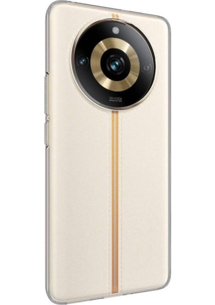 Kzy Iletişim Realme 11 Pro Plus Kapak 1mm Süper Silikon Şeffaf Kılıf