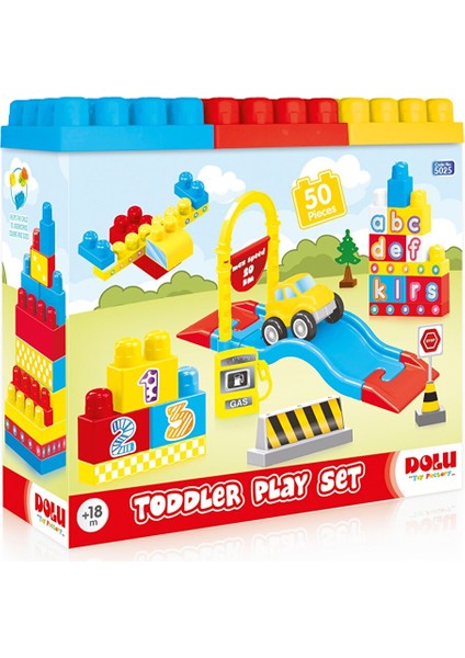 Yol ve Blok Set 50 Parça modelleri