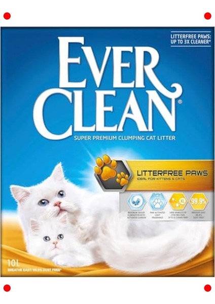 Esanslı Topaklanan Kedi Kumu Tozsuz Formül 10 Lt