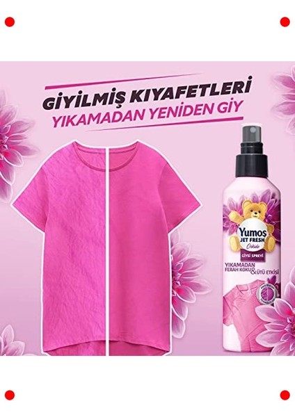 Orkide Kokulu Giysi Ferahlatıcı Sprey 200 ml fırsatları